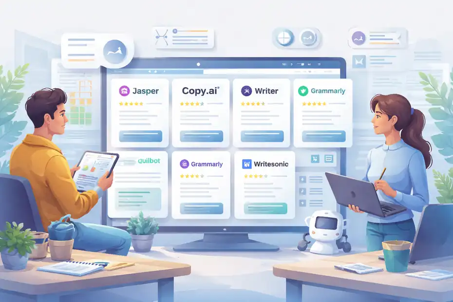 An informative illustration about 6 Quillbot Replacement For Blog Rewriting Workflow Wins