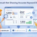 Semrush Not Showing Accurate Keyword Data Fix An informative illustration about Semrush Not Showing Accurate Keyword Data Fix