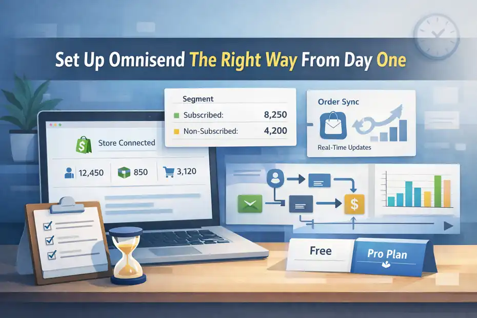 An informative illustration about Set Up Omnisend The Right Way From Day One