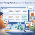 An informative illustration about Spocket Pricing Plans Explained For Beginners: Full Guide