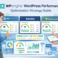 An informative illustration about WP Engine WordPress Performance Optimization Strategy Guide