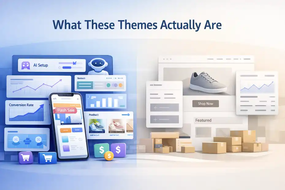 An informative illustration about What These Themes Actually Are