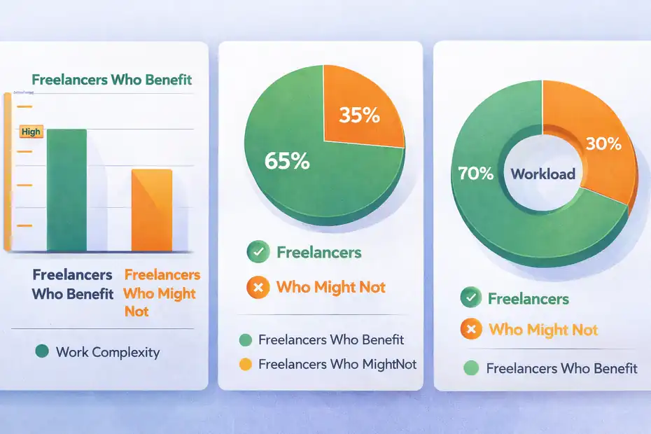 Monday Review For Freelancers Managing Clients: Better Workflow Or Hype? An informative illustration about Who This Tool Is Best For And Who Should Skip It