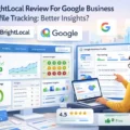 An informative illustration about BrightLocal Review For Google Business Profile Tracking Better Insights