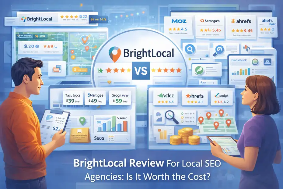 An informative illustration about BrightLocal Review For Local SEO Agencies Is It Worth The Cost
