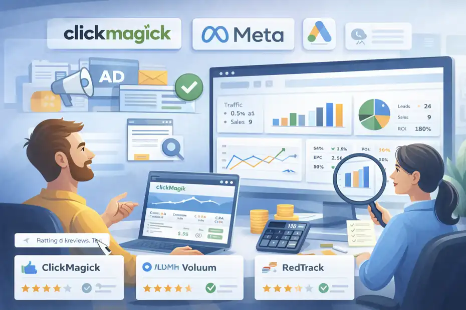 An informative illustration about ClickMagick Platform Walkthrough Guide: Setup To Results