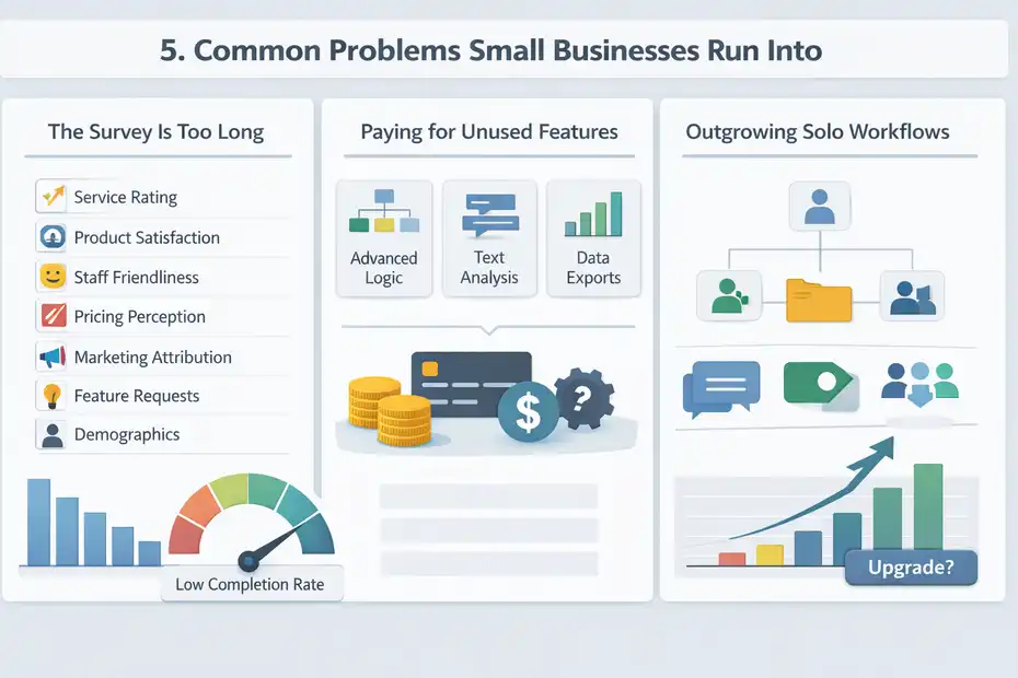 An informative illustration about
Common Problems Small Businesses Run Into