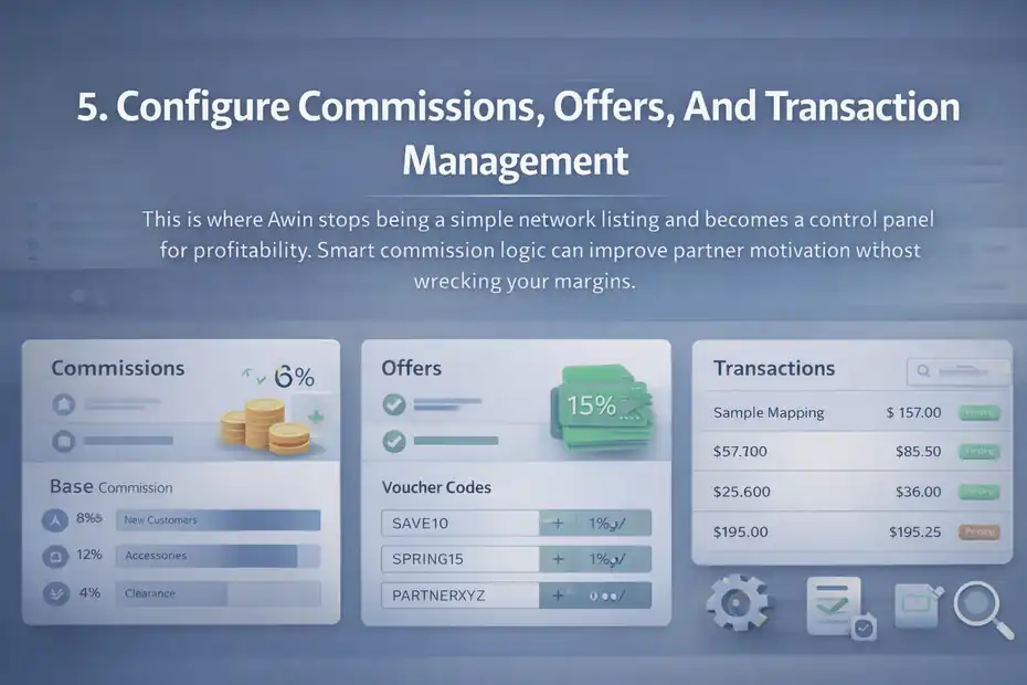 An informative illustration about
Configure Commissions, Offers, And Transaction Management