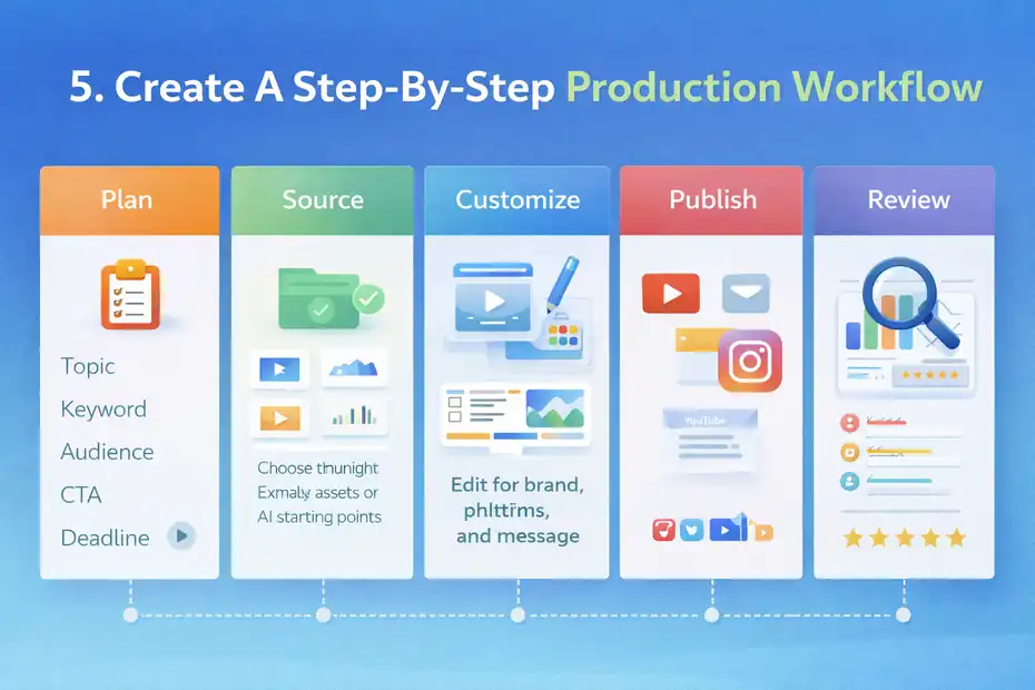 How To Build An Envato Elements Content Creation Strategy An informative illustration about
Create A Step-By-Step Production Workflow