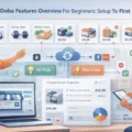 An informative illustration about Doba Features Overview For Beginners: Setup To First Sale