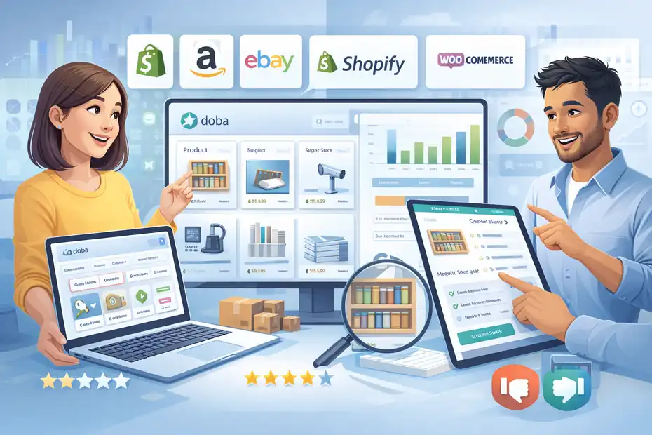 An informative illustration about Doba Platform Walkthrough Guide: From Signup To Product Live