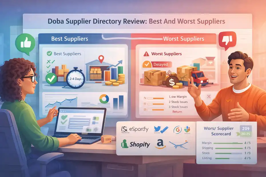 An informative illustration about Doba Supplier Directory Review: Best And Worst Suppliers
