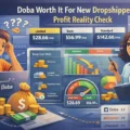 An informative illustration about Doba Worth It For New Dropshippers: Profit Reality Check