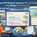 An informative illustration about Does WP Rocket Improve SEO Rankings For Blogs Or Just Speed?