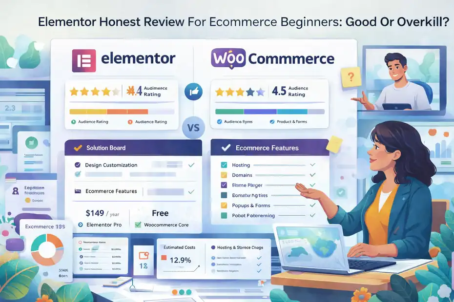An informative illustration about Elementor Honest Review For Ecommerce Beginners Good Or Overkill