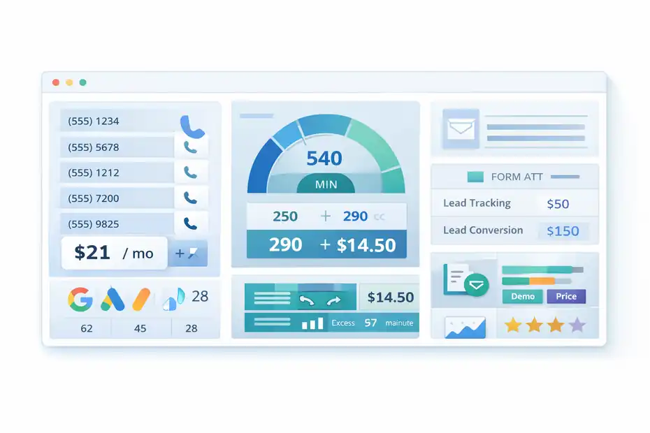 CallRail Pricing Explained: Plans, Costs, Hidden Fees An informative illustration about
How To Estimate Your Real Monthly Cost Before You Buy