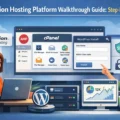 An informative illustration about InMotion Hosting Platform Walkthrough Guide: Step-By-Step