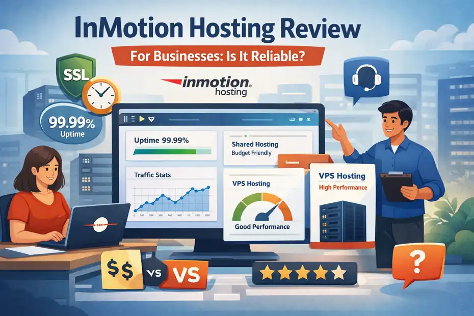 An informative illustration about InMotion Hosting Review For Businesses: Is It Reliable?