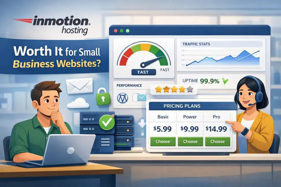 An informative illustration about InMotion Hosting Worth It For Small Business Websites?