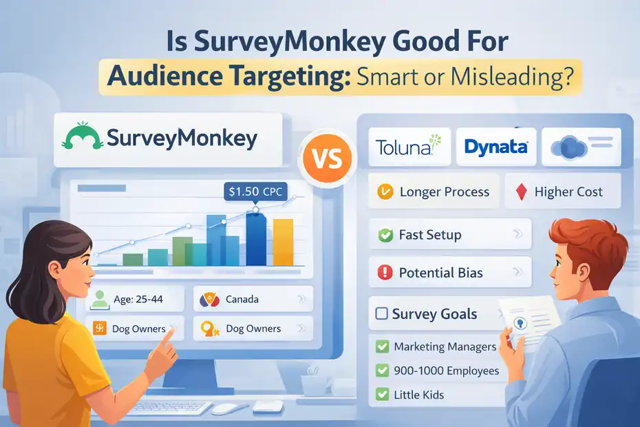 An informative illustration about Is SurveyMonkey Good For Audience Targeting: Smart Or Misleading?