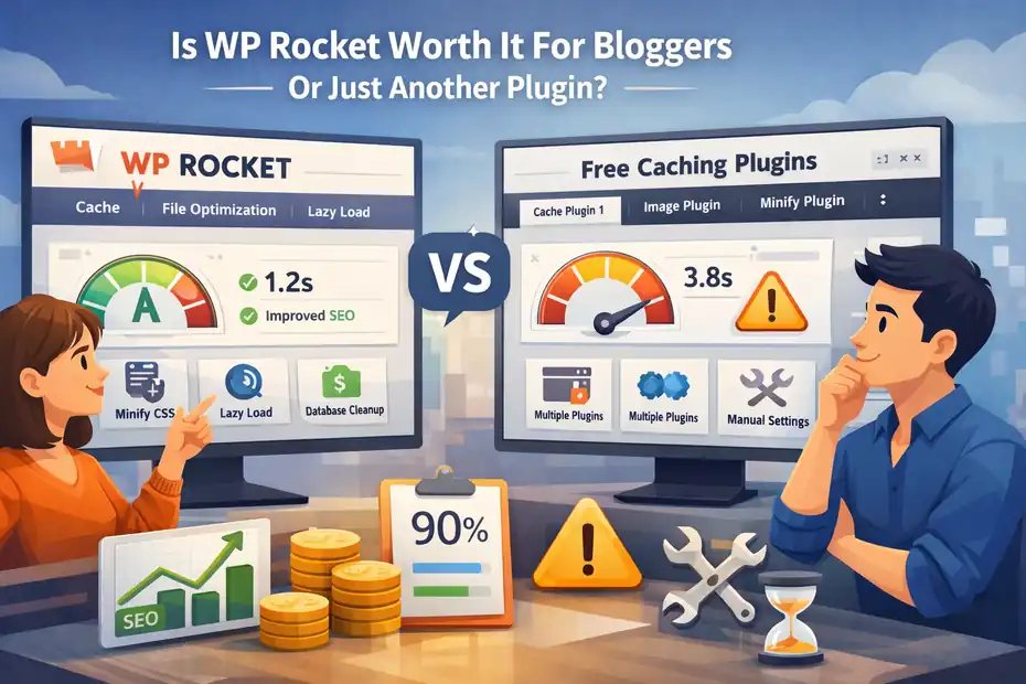 An informative illustration about Is WP Rocket Worth It For Bloggers Or Just Another Plugin?
