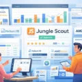 An informative illustration about Jungle Scout Review For Small Amazon Brands: Scale Or Stall?