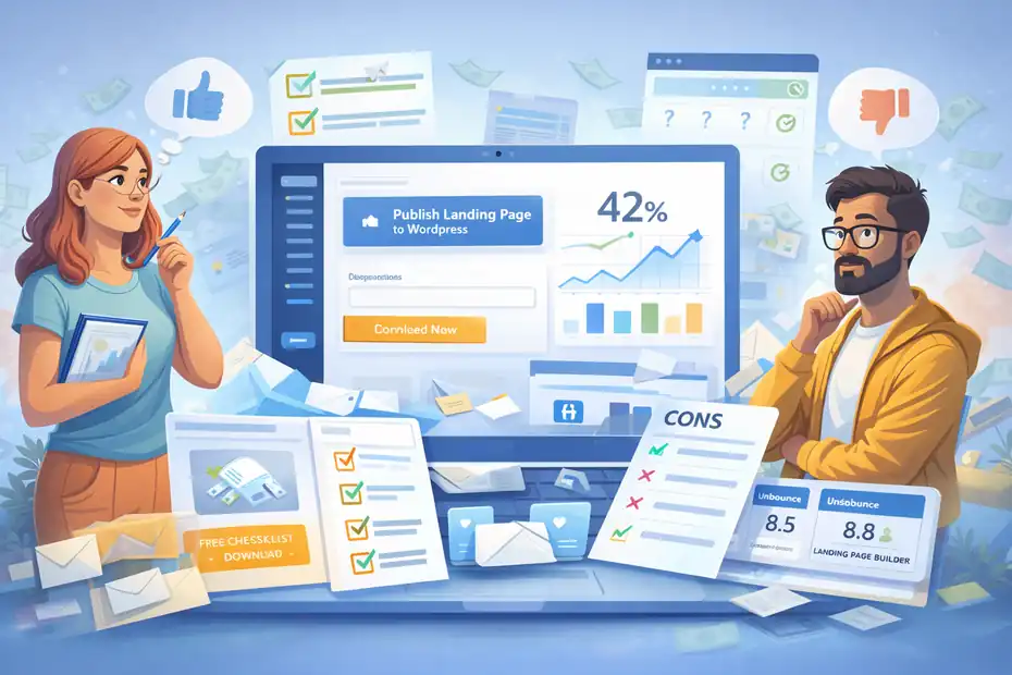 An informative illustration about Leadpages Review For Bloggers Building Email Lists Grow Faster Or Not