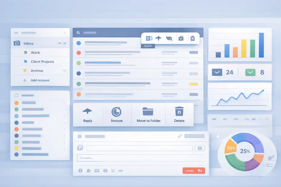 An informative illustration about
Master Daily Email Actions Inside The Interface