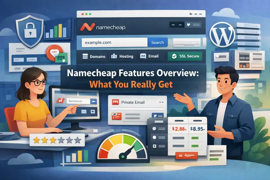 An informative illustration about Namecheap Features Overview: What You Really Get