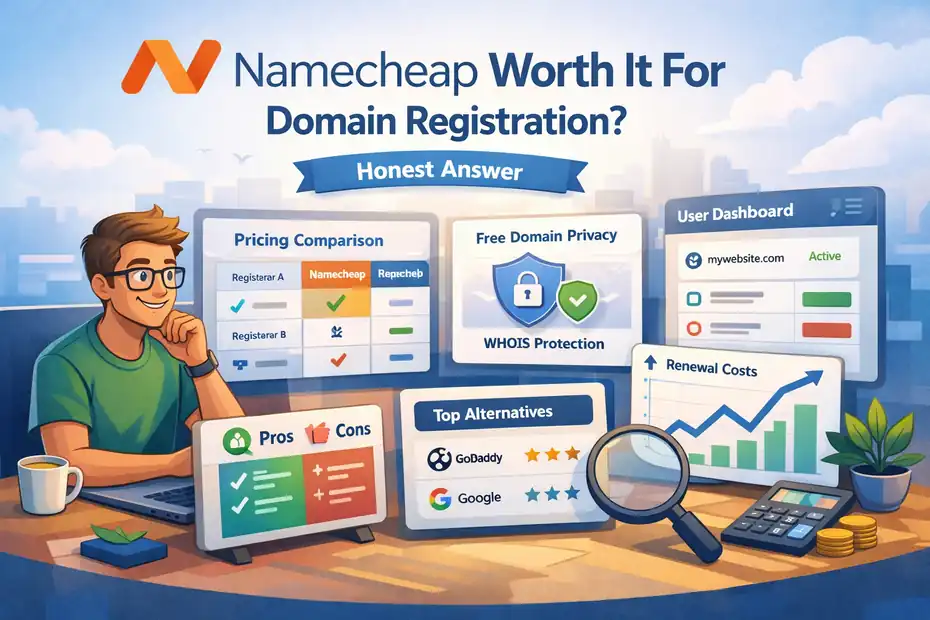 An informative illustration about Namecheap Worth It For Domain Registration? Honest Answer