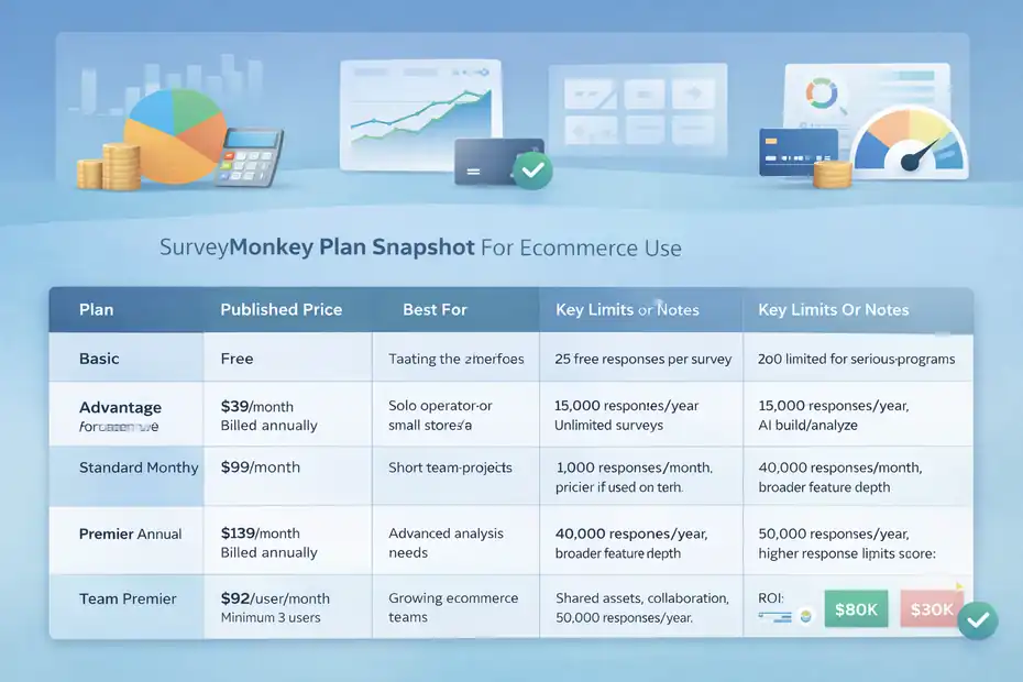 Is SurveyMonkey Worth It For Ecommerce Feedback: Real Value An informative illustration about
Pricing, Plans, And What You Actually Need