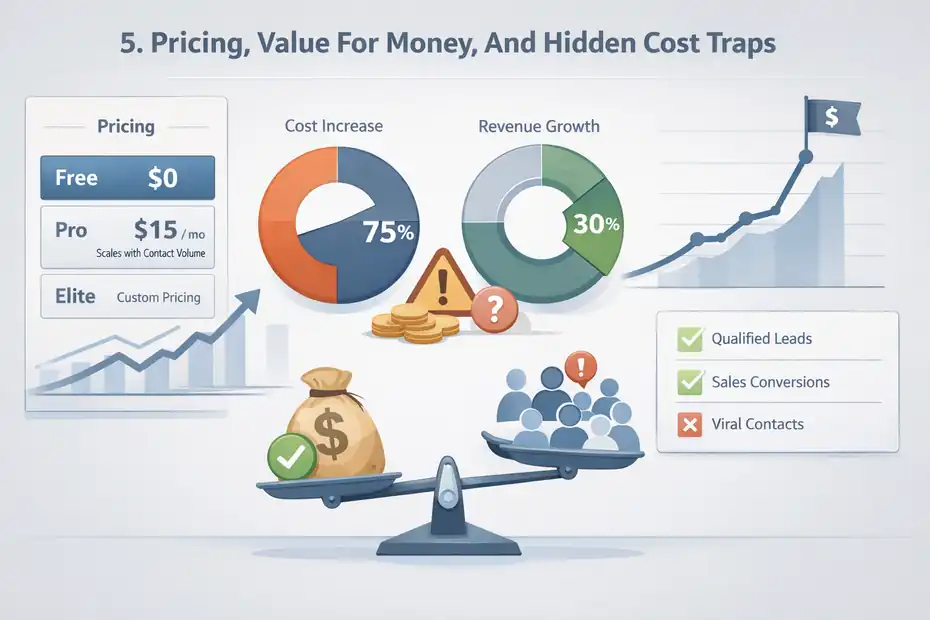An informative illustration about
Pricing, Value For Money, And Hidden Cost Traps