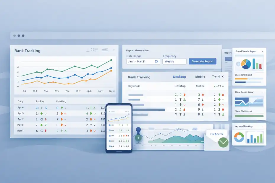 An informative illustration about
Rank Tracking And Reporting
