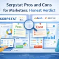 An informative illustration about Serpstat Pros And Cons For Marketers: Honest Verdict