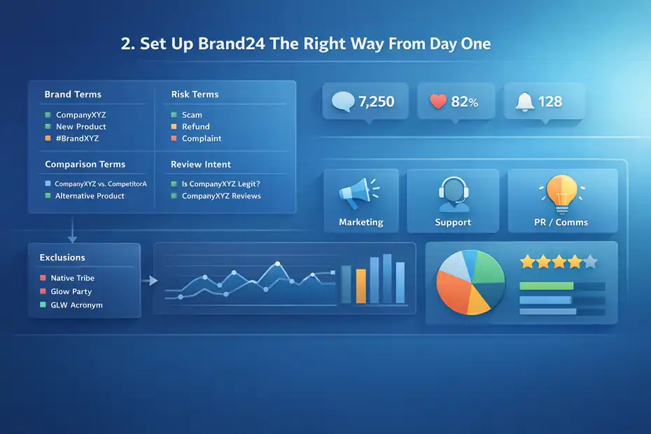 An informative illustration about
Set Up Brand24 The Right Way From Day One