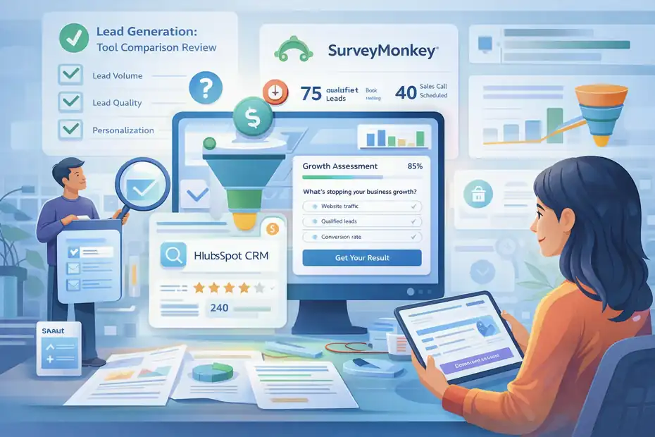 An informative illustration about Should I Use SurveyMonkey For Lead Generation: Does It Convert?