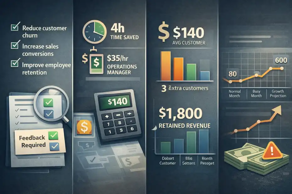 An informative illustration about
Step-By-Step: How To Calculate Whether The ROI Works For You