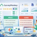 An informative illustration about SurveyMonkey Pros And Cons For Freelancers: Smart Tool Or Overpriced?