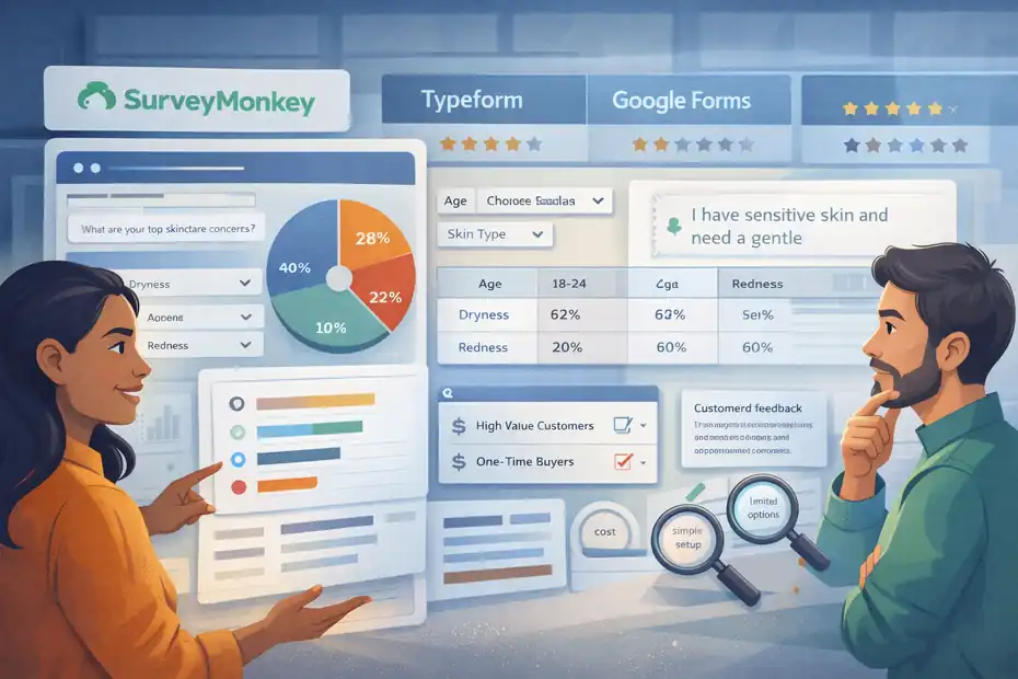 An informative illustration about SurveyMonkey Results For Audience Research: What You Actually Learn