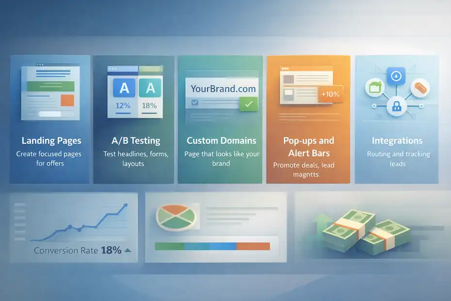 An informative illustration about
The Leadpages Features That Matter Most For Local Companies