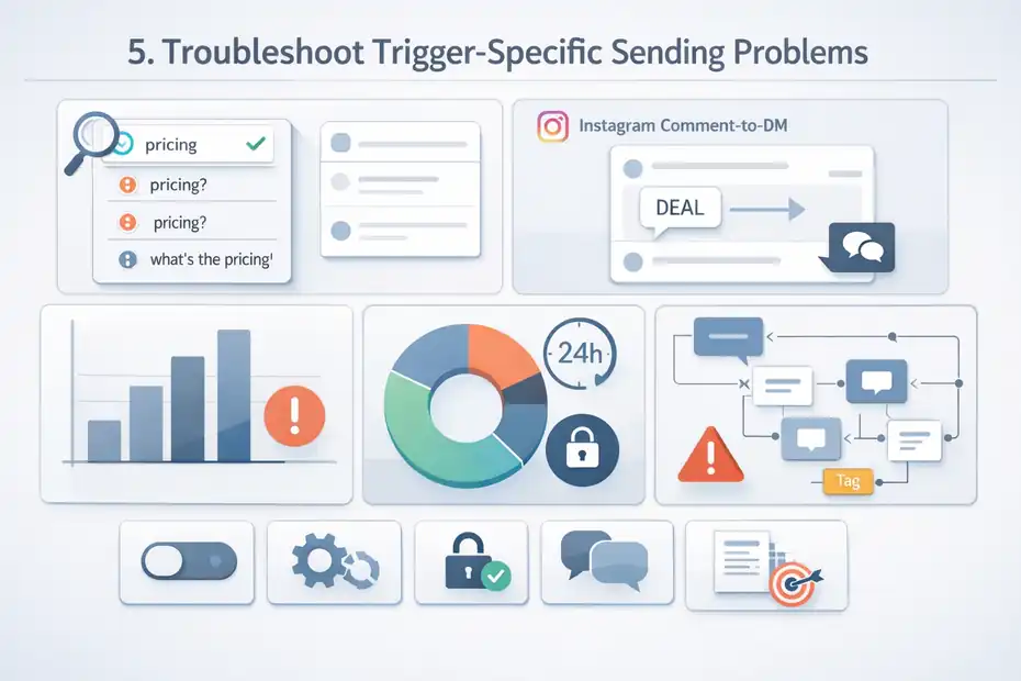An informative illustration about
Troubleshoot Trigger-Specific Sending Problems