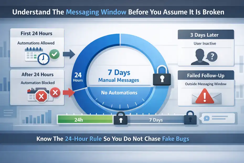An informative illustration about
Understand The Messaging Window Before You Assume It Is Broken
