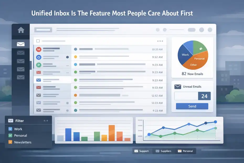 An informative illustration about
Unified Inbox Is The Feature Most People Care About First