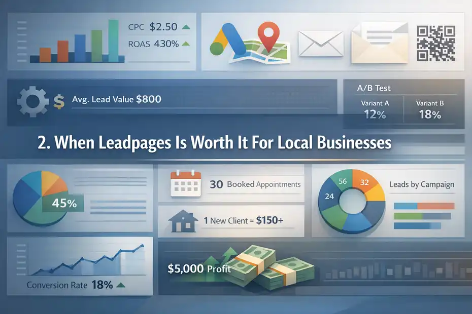 An informative illustration about
When Leadpages Is Worth It For Local Businesses