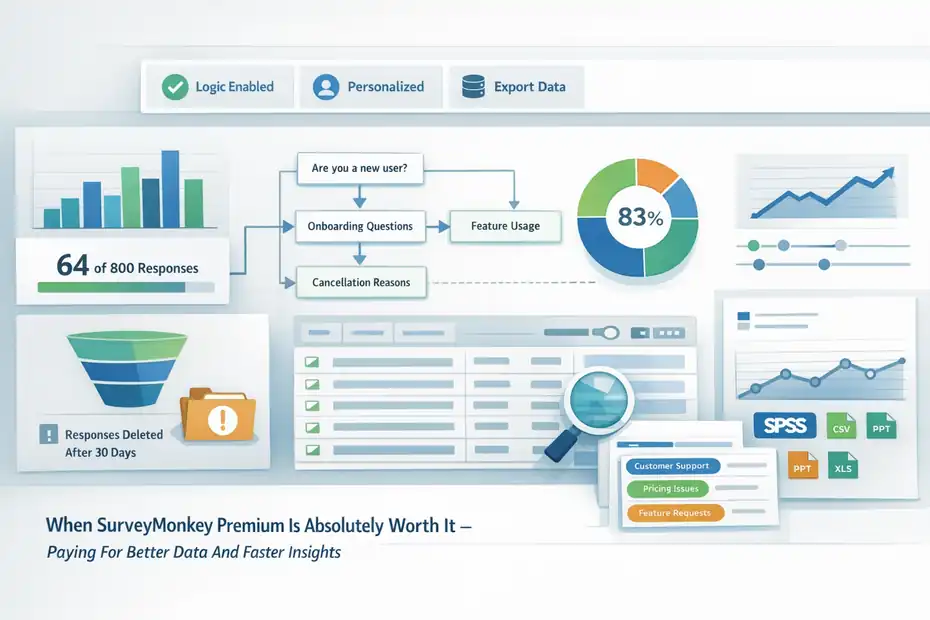 Is SurveyMonkey Worth Paying For Premium Plan: Upgrade Or Skip? An informative illustration about
When SurveyMonkey Premium Is Absolutely Worth It