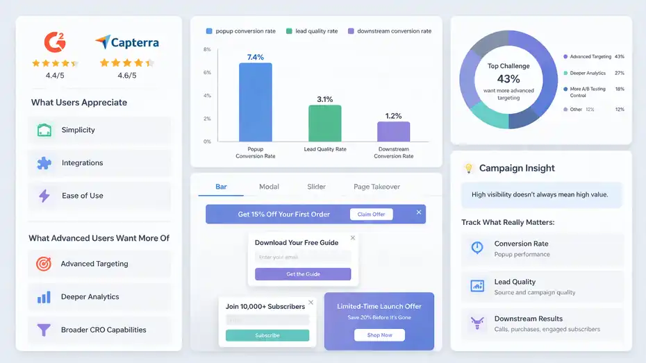 An informative illustration about
Where Hello Bar Falls Short For Some Marketers