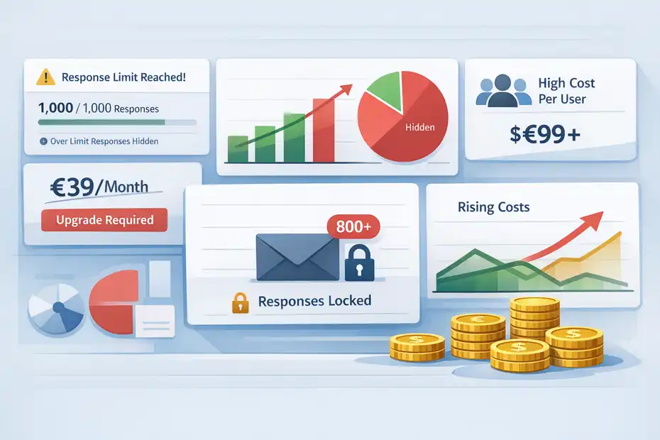 An informative illustration about
Where SurveyMonkey Starts To Feel Expensive