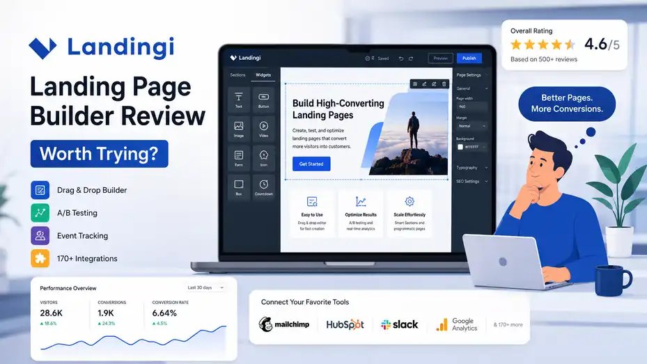 An informative illustration about Landingi Landing Page Builder Review Worth Trying