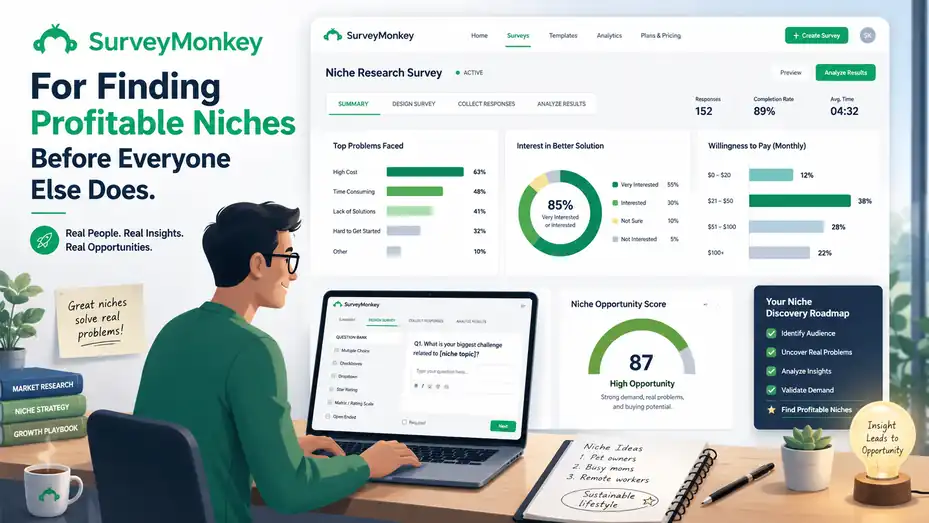 An informative illustration about SurveyMonkey For Finding Profitable Niches Before Everyone Else Does