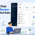 An informative illustration about Tidio Live Chat Software Review: Speed, AI, And Sales